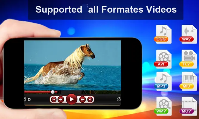 Full HD Video Player android App screenshot 0